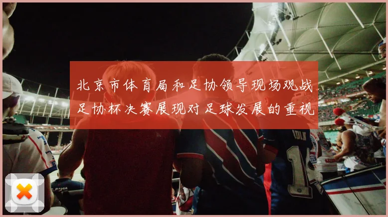 北京市体育局和足协领导现场观战足协杯决赛展现对足球发展的重视